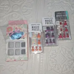 新品 3個セット おまけ付き DASHING DIVA フットネイル つけ爪