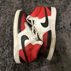 Nike ハイカットスニーカー レッド/ホワイト/ブラック