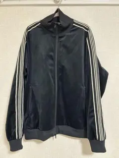 グリーンレーベルリラクシング トラックジャケット ブラック