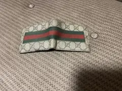 Gucci 二つ折り財布 GGパターン