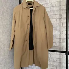 GLOBAL WORKステンカラースプリングロングコート