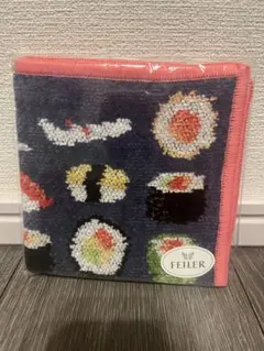 【新品】FEILER JAL SUSHIハンカチ ネイビーのサムネイル
