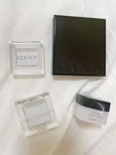 ADDICTION アディクション アイシャドウケース & 下地サンプル