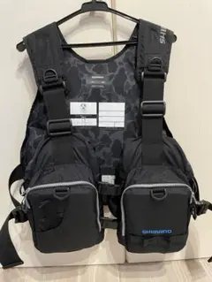 SHIMANO　シマノ カモフラージュ ライフジャケット　未使用に近いです Amazon | シマノ(SHIMANO) ラフトエアジャケット ウエストタイプ