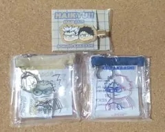ハイキュー ジロリ ラインアートポーチ 木兎光太郎 赤葦京治 前髪クリップ 3点