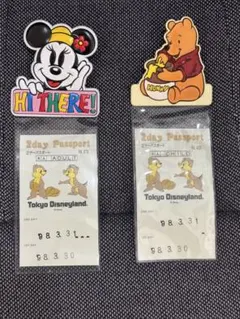 東京ディズニーランド 2dayパスポートホルダー 2個セット