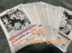 【42巻コンプ】一番くじ ドラゴンボール 40周年 コミックスクリアファイル