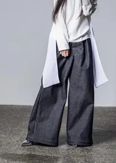 【Lig.】wide denim