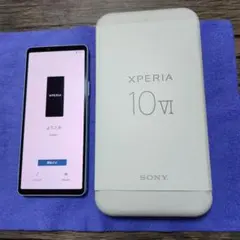 【中古】Xperia 10 VI ブルー SIMフリー