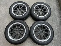 RSワタナベ 8スポーク 4穴 アルミホイール 4本セット 当時物 レア