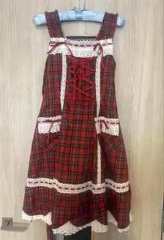 ＢＡＢＹＴＨＥＳＴＡＲＳＳＨＩＮＥＢＲＩＧＨＴタータンチェックジャンパースカート
