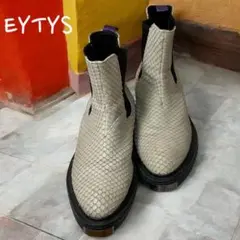 MAiKELeytys nikita パイソン柄　サイドゴアブーツ　42 MAiKELeytys nikita パイソン柄 サイドゴアブーツ 42 EYTYS
