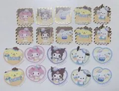 サンリオ　フレークシール　キャラmix