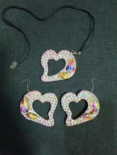 ベリーダンス　ピアス　ネックレスセット