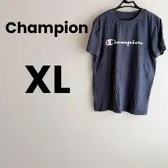Champion ネイビー Tシャツ XL