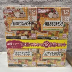 WAKODO 離乳食ランチセット 4種 90g×4