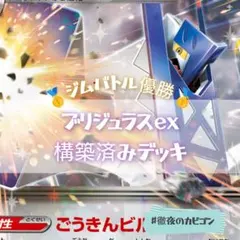 【12/21ジムバトル優勝】ブリジュラスex構築済みデッキ