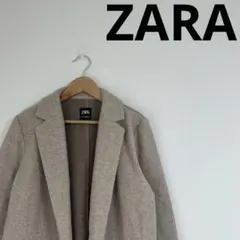 美品！【ZARA ザラ】ロングコート　ベージュ