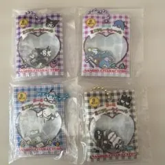 サンリオ シャカシャカフレークシール風チャーム 4点セット