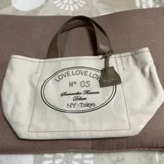 Samantha Thavasa Deluxe ハンドバッグ　キャンバスバッグ