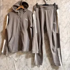 PUMA プーマ 上下 セットアップ フーディパーカー スウェットパンツ
