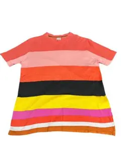 Paul Smith カラフルストライプ Tシャツ M
