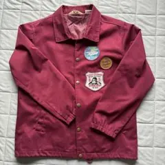 BEN DAVIS パッチ付きジャケット M ワインレッド