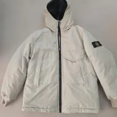 STONE ISLAND ダウンジャケット ホワイト - メルカリ
