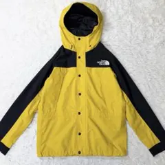 【美品】ノースフェイス マウンテンライトジャケット イエロー GORE-TEX