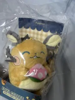 ポケモン EDIYA COFFEE ぬいぐるみ キーホルダー デデンネ - メルカリ