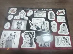 銀魂 映画 吉原大炎上 入場者特典 原作コマシール 吉原桃源郷