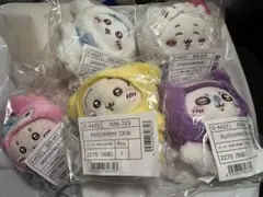 ちいかわ × サンリオキャラクターズ マスコット キーホルダー　5種コンプセット