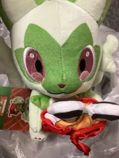 Pokémon Christmas Toy Factory ぬいぐるみ ニャオハのサムネイル