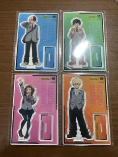 ヒロアカ×くら寿司 フルコンプ アクリルスタンド4種セット