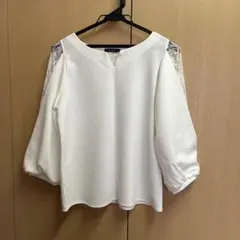 【INGNI】ピン付袖割れレース／トップス7分袖