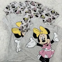 姉妹お揃い　ミニーTシャツ4枚セット 98cm 120cm