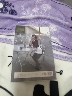 生写真 櫻坂46 松田里奈 何歳の頃に戻りたいのか？のサムネイル