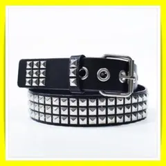 スタッズベルト男女兼用パンクハードロックメンズレディースフリーサイズy2k韓国