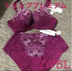 セール【新品】トリンプ　ゴールドレーベル 天使のブラ D75/L