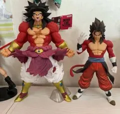 ジャンク品　ベジット：ゼノ(超サイヤ人4)超サイヤ人4 ブロリー　2体セット