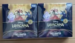 Disney LORCANA THE FIRST CHAPTER 未開封2BOX - メルカリ