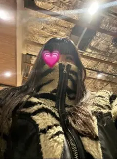 SLYのZEBRA REVERSIBLE SHORT B-3ジャケット