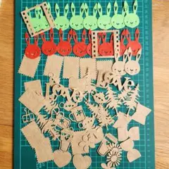 ダイカット素材【MIX】