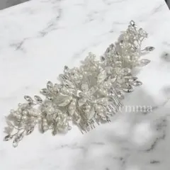 髪飾り　ヘッドドレス　ヘアアクセサリー　結婚式　ウェディング　成人式　卒業式