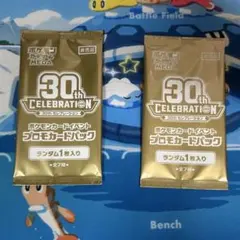 ポケモンカード 30周年 プロモカードパック 2パックセット　ジムプロモ