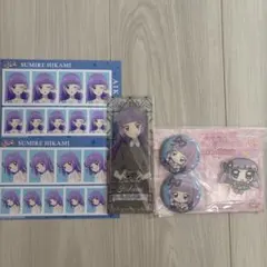 アイカツ 氷上スミレ 缶バッジ アクリルキーホルダー - メルカリ