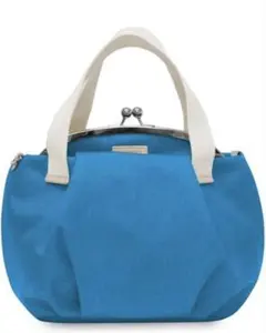 [AYANOKOJI] がま口 バルーン トート （コーデュラレコー）ブルー