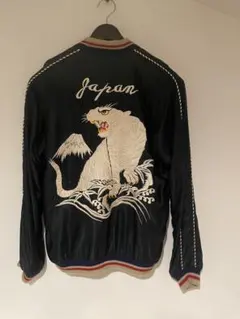 サンローランパリ 16SS 鷹虎スカジャンスーベニアブルゾン メンズ 50