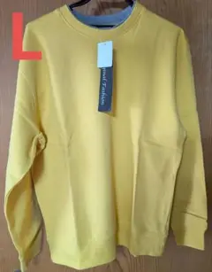 Original Fashion 無地トレーナー イエロー L