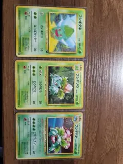 ポケモンカード 旧裏 フシギバナ【マークなし】 進化セット - メルカリ